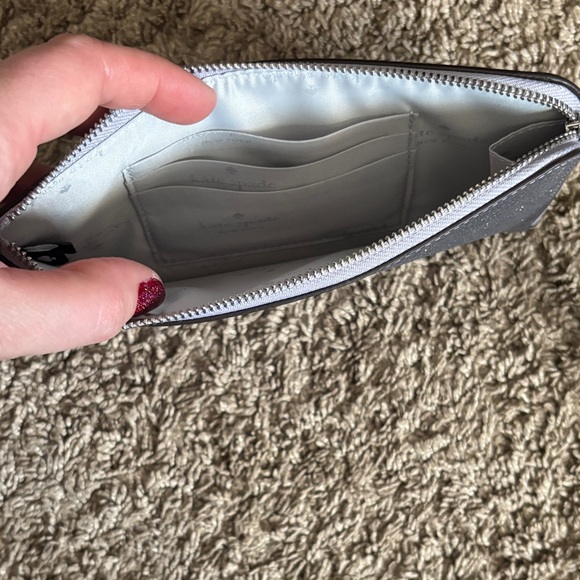 Kate Spade Sparkling Silver Wristlet - Picture 3 of 3